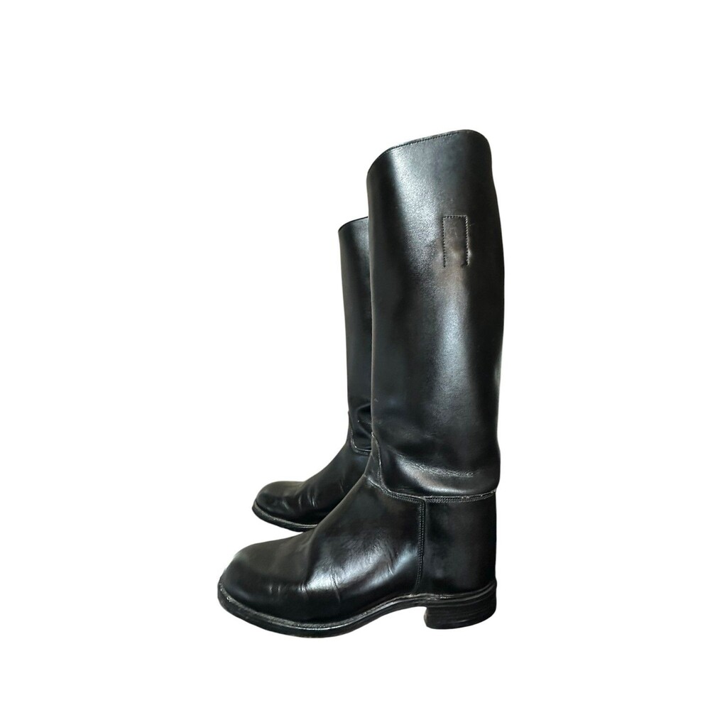 Marlborough Imperial Tall Leather Riding Equestrian Boots Sz UK 4 US 6 England